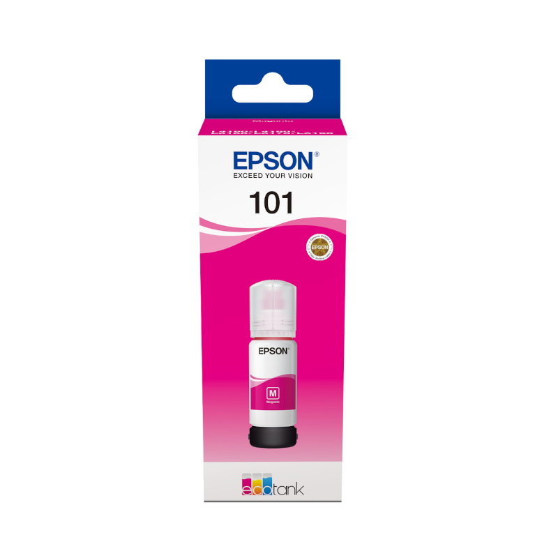 Чорнило Epson 101 EcoTank Magenta ink bottle 70 ml (C13T03V24A)